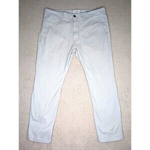 Goodfellow Hennepin Chino Khaki Mens Pants LIGHT BLUE Size 38x30 Cotton Blend